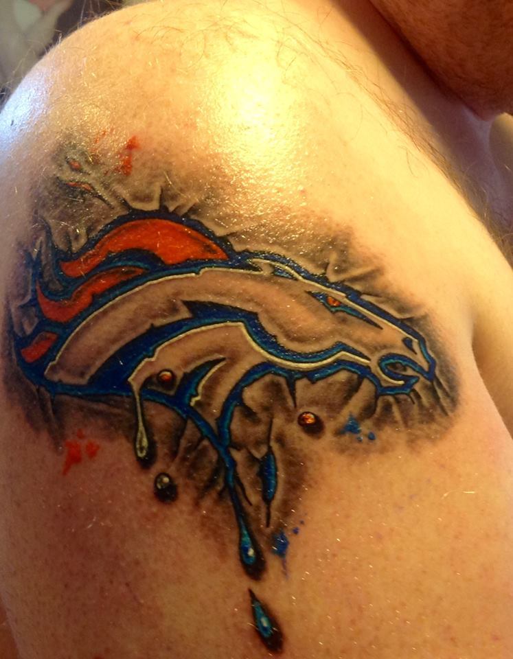 The Best Denver Broncos Tattoo Ideas 2022