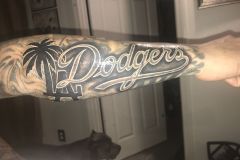 LA-Dodgers-Forearm-Tattoo