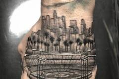 Dodgers-Stadium-Hand-Tattoo