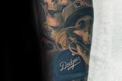 LA-Dodgers-Sleeve-Tattoo