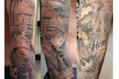 Los-Angeles-Dodgers-Sleeve-Tattoo
