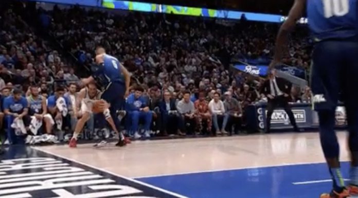 Utah Jazz’s Bogey dances around the Mavericks