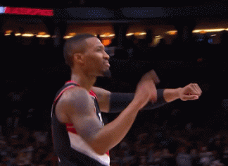 Damian Lillard goes off on the Lakers. Here are all the highlights in GIF form for your enjoyment