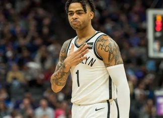 Sports Worst Tattoos of 2024 D'Angelo Russell Tattoo