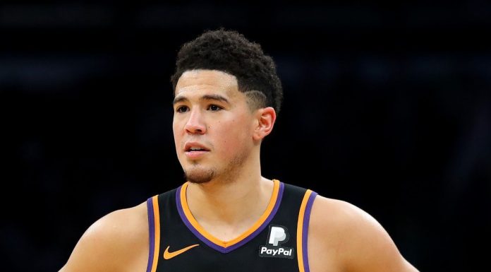 Devin Booker was born with a fade
