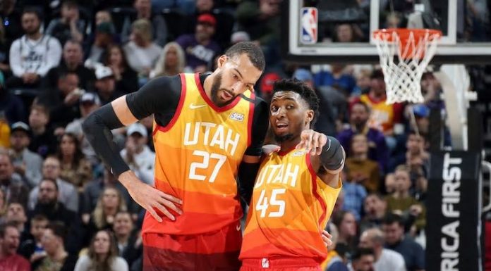 Gobert to Donovan for the Corona