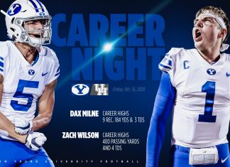 Zach Wilson is playing like Thor and BYU is rolling BYU vs. Houston