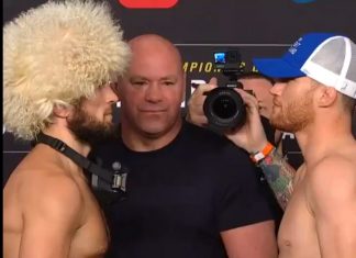UFC 254 – Khabib vs Gaethje is officially on! Khabib vs. Gaethje Weight In Photo