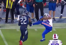 Derek Henry just sent Josh Norman to Stiff Arm Heaven (including reactions from around the NFL) Derrick Henry Stiff Arm