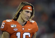 Trevor Lawrence, Jean Claude Van-Dammned Georgia Tech with 73