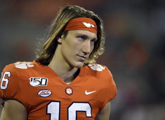 Trevor Lawrence, Jean Claude Van-Dammned Georgia Tech with 73
