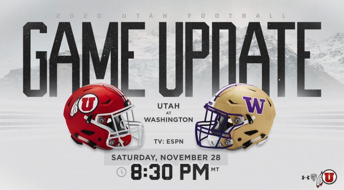 GAME UPDATE: Utah vs Washington scheduled for 11/29/2024 Utah vs Washington 11-28-2020