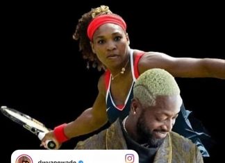 Dwayne Wade’s new tennis ball inspired hair style creates the perfect internet meme Dwayne Wade Tennis Ball Head