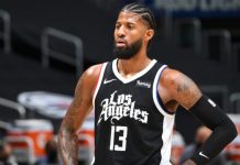 LA has gotten so bad even ushers are taunting the Clippers as they head into the tunnel Paul George Game 5