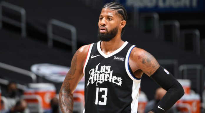 LA has gotten so bad even ushers are taunting the Clippers as they head into the tunnel Paul George Game 5