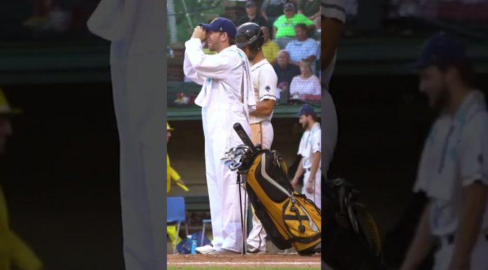 This may be the most amazing Baseball Walkout ever. See Josh Lavender kill it here with NO ADS!