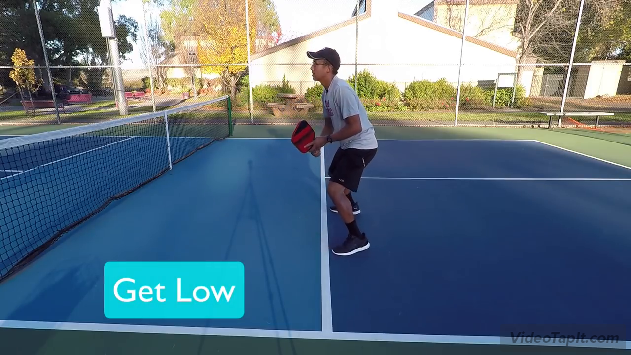 Get Low to Dink in Pickleball