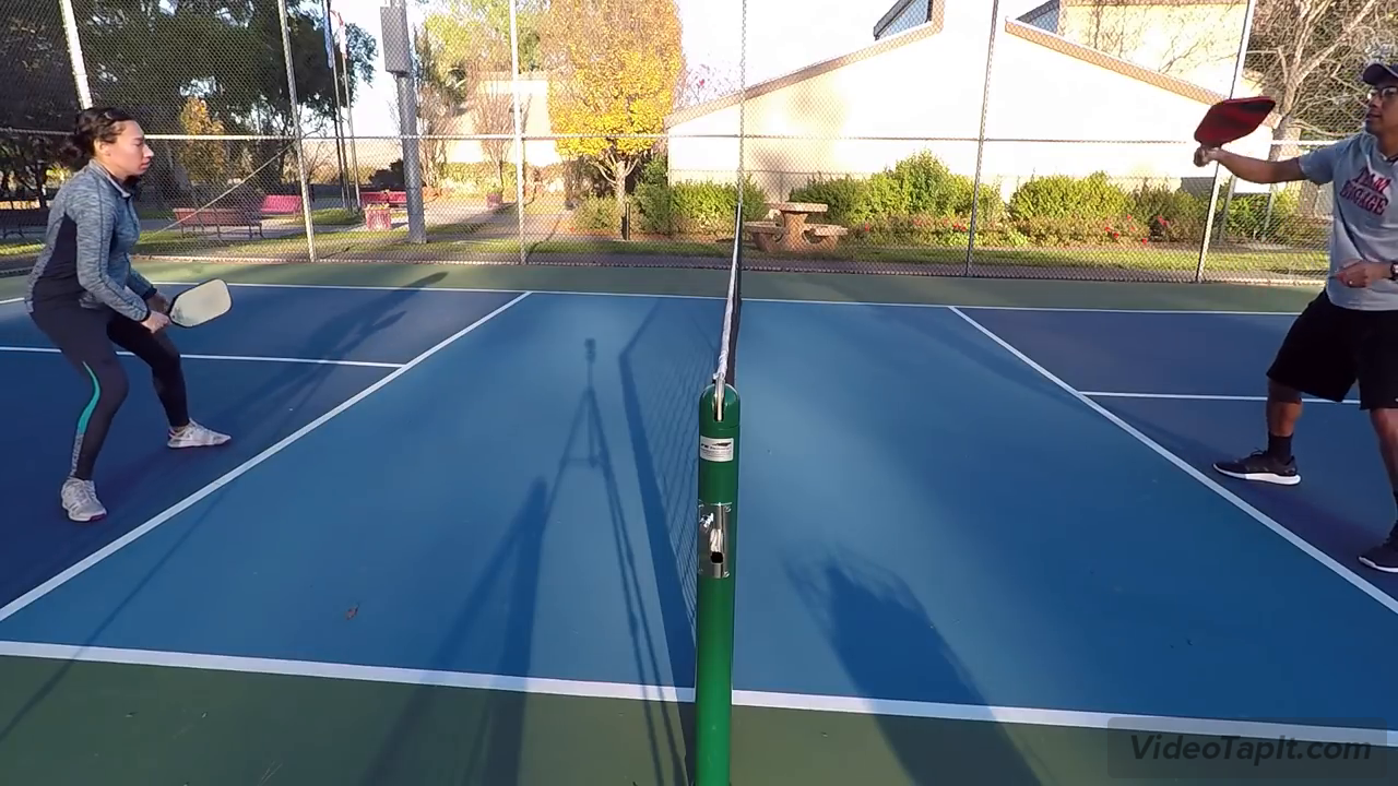 Practice Dinking to get better at Pickleball