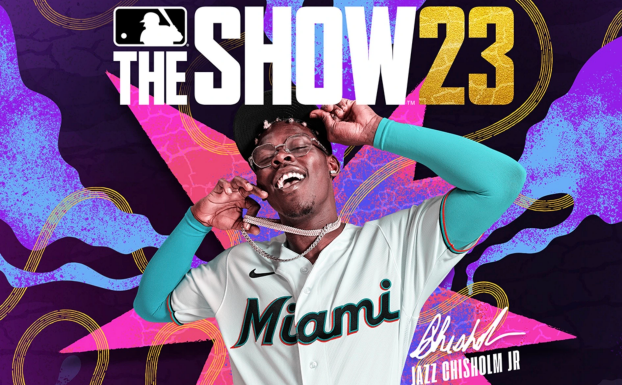 Jazz Chisholm Jr. cover Athlete for MLB The Show 23’ Jazz Chisholm Jr MLB the Show 2023 Cover Athlete