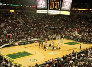 Will the Seattle Supersonics ever be an NBA team again? The Key Arena - Seattle Supersonics