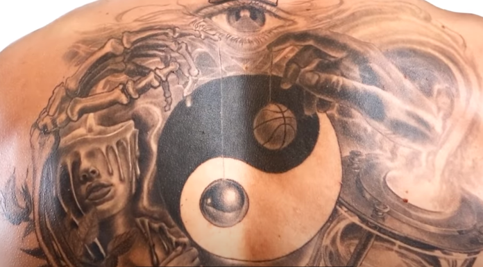 Aaron Gordon Tattoos 2025: What is Aarons latest tattoos? Aaron Gordon Back Tattoo