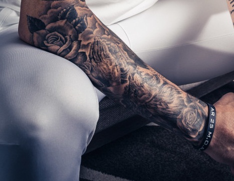 Austin Rivers Arm Tattoo
