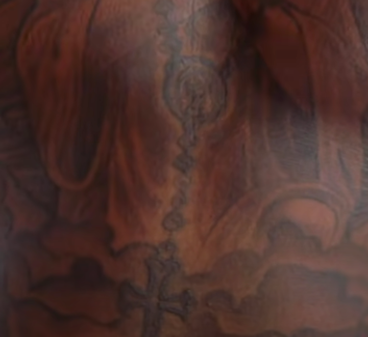 Terry Rozier Chest Tattoo